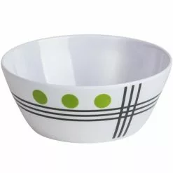 Plato De Melamina Berger Dots Verde -Cocinas y barbacoas Ventas 107226 693622