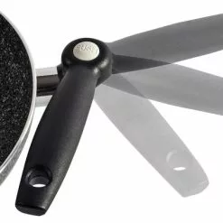 Beaver Brand Sartén Stone Rock Con Mango Plegable 22 Cm