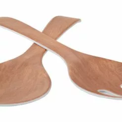 Gimex Servidores De Ensalada De Melamina Con Aspecto De Madera 2 Uds.