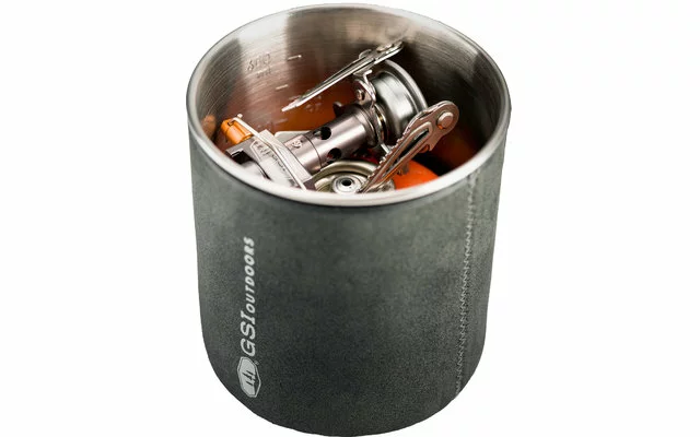 Vajilla Minimalista Para 1 Persona De GSI Stainless 5 Vajilla Minimalista Para 1 Persona De GSI Stainless - Imagen 3