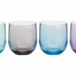 Juego De Vasos De Piedra De Luna Flamefield 320 Ml 4 Pcs.