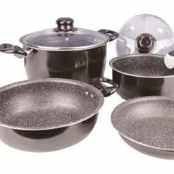 Juego De Ollas Gimex Black Line 7 Pzas. 5 Juego De Ollas Gimex Black Line 7 Pzas. -Cocinas y barbacoas Ventas 260291 1856781