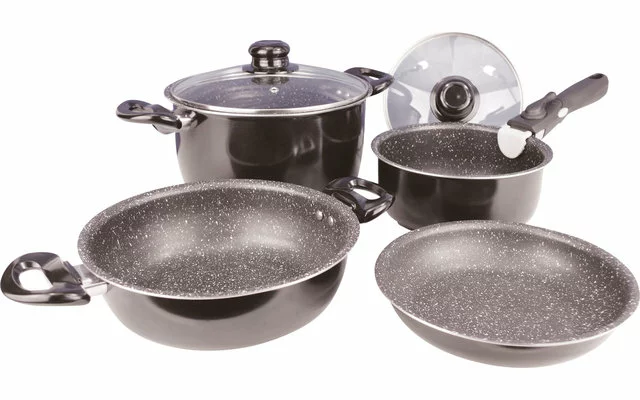 Juego De Ollas Gimex Black Line 7 Pzas. 4 Juego De Ollas Gimex Black Line 7 Pzas. - Imagen 2