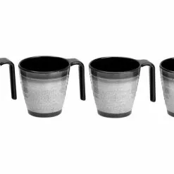 Juego De Vajilla De Melamina De Granito Flamefield 12 Piezas Aqua -Cocinas y barbacoas Ventas 260345 1856749