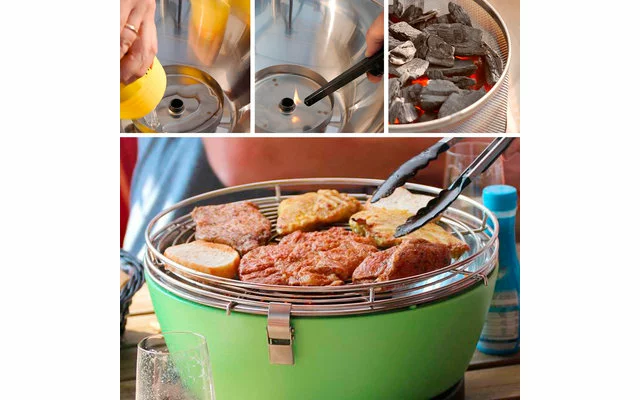 Feuerdesign Vesuvio Charcoal Grill / Table Grill Antracita 5 Feuerdesign Vesuvio Charcoal Grill / Table Grill Antracita - Imagen 3