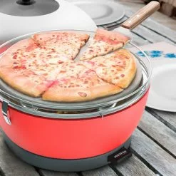 Feuerdesign Piedra Para Pizza Con Diseño De Fuego Y Pala