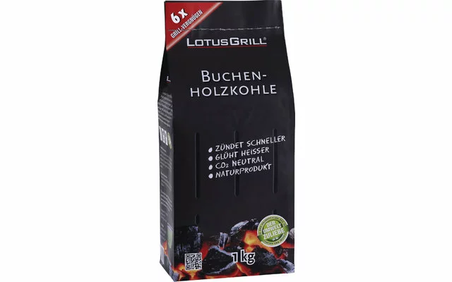 LotusGrill Juego De Parrilla Lotus Gris Antracita 5 Piezas 5 LotusGrill Juego De Parrilla Lotus Gris Antracita 5 Piezas - Imagen 3