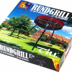 Parrilla De Carbón Till / Parrilla Redonda 35 Cm