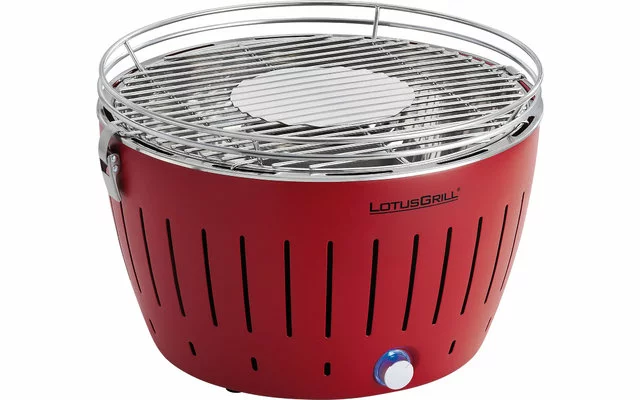 Parrilla De Carbón LotusGrill Con Bolsa De Transporte Rojo Fuego 4 Parrilla De Carbón LotusGrill Con Bolsa De Transporte Rojo Fuego - Imagen 2