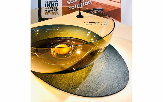 Salvamanteles Magnético Silwy Con Revestimiento De Cuero Grande Negro 8 Salvamanteles Magnético Silwy Con Revestimiento De Cuero Grande Negro - Imagen 6