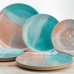 Juego De Vajilla Dunas Y Mar De Flamefield 12 Pzas. 9 Juego De Vajilla Dunas Y Mar De Flamefield 12 Pzas. -Cocinas y barbacoas Ventas 343398 2381231