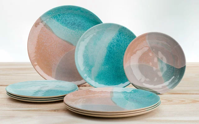 Juego De Vajilla Dunas Y Mar De Flamefield 12 Pzas. 6 Juego De Vajilla Dunas Y Mar De Flamefield 12 Pzas. - Imagen 4