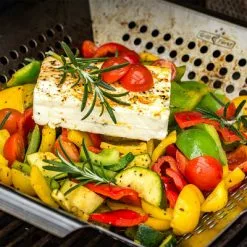 Cesta Para Verduras Grillfürst De Acero Inoxidable 34,5 X 34,5 X 7 Cm -Cocinas y barbacoas Ventas 384698 2808563