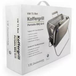 VW Collection Colección VW T1 Bulli Rejilla De La Caja De Carbón De Acero Inoxidable -Cocinas y barbacoas Ventas 393058 2857925