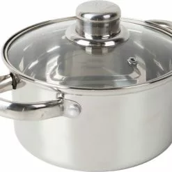 Juego De Cacerolas De Acero Inoxidable Bo-Camp Royal 3 Pcs. -Cocinas y barbacoas Ventas 394477 2880146