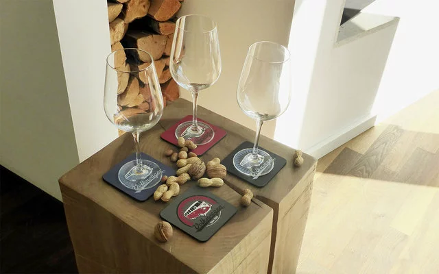 VW Collection T1 Bus Coaster Set De 4 Colores 5 VW Collection T1 Bus Coaster Set De 4 Colores - Imagen 3