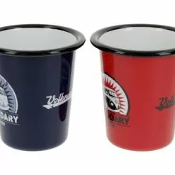 Taza Esmaltada VW Collection T1 Bus Juego De 310 Ml 2 Piezas