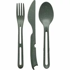 Koziol KLIKK Juego De Cubiertos 3 Pzas Gris