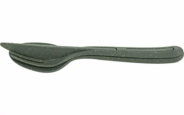 Koziol KLIKK Juego De Cubiertos 3 Pzas Gris 5 Koziol KLIKK Juego De Cubiertos 3 Pzas Gris - Imagen 3