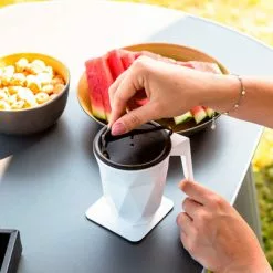 Taza De Café Magnética Silwy Con Tapa Incl. Almohadilla Metálica De Nano Gel -Cocinas y barbacoas Ventas 435243 3100839