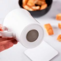 Silwy Tazas De Mango Magnético De Porcelana Incl. Almohadillas De Gel Nano De Metal 2 Piezas Posavasos Blancos -Cocinas y barbacoas Ventas 435741 3104510