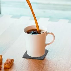 Silwy Tazas De Mango Magnético De Porcelana Incl. Almohadillas De Gel Nano De Metal 2 Piezas Posavasos Blancos -Cocinas y barbacoas Ventas 435792 3104570