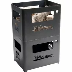 VW Collection Colección VW T1 Cesta De Fuego De Acero Corten Con Diseño De Caja De Bebidas -Cocinas y barbacoas Ventas 441416 3119979