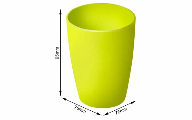 Rotho Caruba Drinking Cup 0,25 Litros Verde 6 Rotho Caruba Drinking Cup 0,25 Litros Verde - Imagen 4