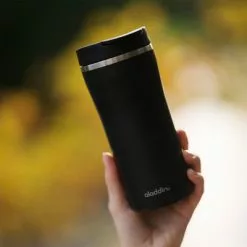 Taza Térmica De Acero Inoxidable Aladdin Mocca De 0,35 Litros De Color Negro Lava -Cocinas y barbacoas Ventas 460107 3154097