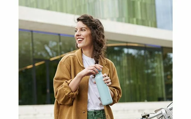 Botella Térmica Mepal Ellipse 350 Ml Verde Nórdico 5 Botella Térmica Mepal Ellipse 350 Ml Verde Nórdico - Imagen 3