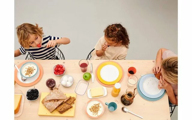 Plato Llano Mepal Wave 260 Mm Azul Nórdico 5 Plato Llano Mepal Wave 260 Mm Azul Nórdico - Imagen 3