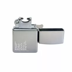 Basic Nature Encendedor BasicNature Arc USB Con Batería Recargable Pulida