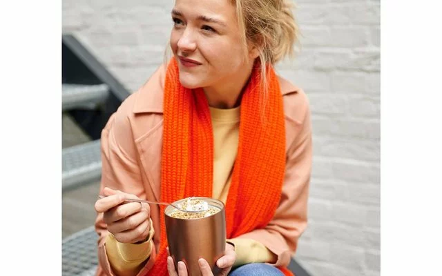 Recipiente Térmico Para Comida Mepal Ellipse 700 Ml Cepillado 3 Recipiente Térmico Para Comida Mepal Ellipse 700 Ml Cepillado