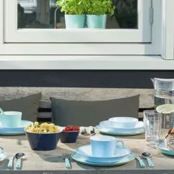 Plato Llano Mepal Flow 260 Mm Azul Marino -Cocinas y barbacoas Ventas 503960 3440169 2