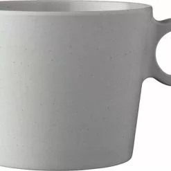 Taza Capuccino Mepal Bloom 375 Ml Negro Guijarro