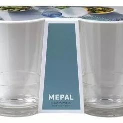 Juego De 2 Tarros De Plástico Mepal Flow De 200 Ml