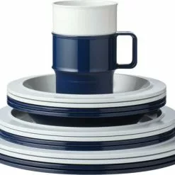 Plato De Desayuno Mepal Basic P220 220 Mm Azul Marino
