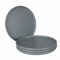 Bo-Camp Industrial Patom Plate Set 16 Piezas Gris Claro
