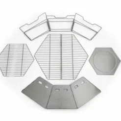 Parrilla Y Cuenco De Fuego Hexagonal Origin Outdoors 40 X 45 Cm -Cocinas y barbacoas Ventas 515642 3485065