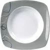 Plato Hondo Brunner Cascade 23 X 23 Cm Gris/blanco -Cocinas y barbacoas Ventas 526112 3631264