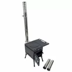 Estufa De Leña Bo-Camp Con Protector De Chispas -Cocinas y barbacoas Ventas 531429 3472266