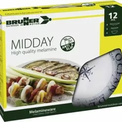 Brunner Midday Cosmic Vajilla De Melamina 12 Pzas. -Cocinas y barbacoas Ventas 532548 3647375