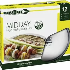 Brunner Midday Cosmic Vajilla De Melamina 12 Pzas. -Cocinas y barbacoas Ventas 532563 3647393