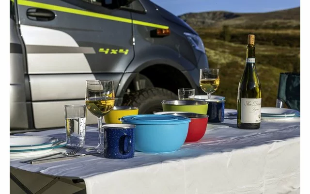 Taza De Esmalte Origin Outdoors 360 Ml Verde 4 Taza De Esmalte Origin Outdoors 360 Ml Verde - Imagen 2