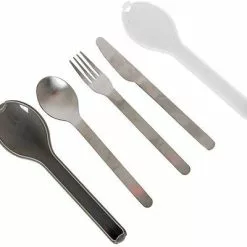 Juego De Cubiertos Bo-Camp 3 Piezas 1 Persona Plata