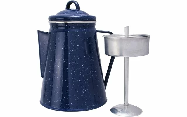 Cafetera Esmaltada Origin Outdoors 1.8 Litros Azul 3 Cafetera Esmaltada Origin Outdoors 1.8 Litros Azul