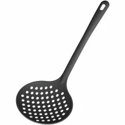 Metaltex Tecna Slotted Spoon PPA Negro