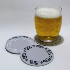 Posavasos Pufz Camper Gris Blanco/negro Estampado -Cocinas y barbacoas Ventas 556033 3655534