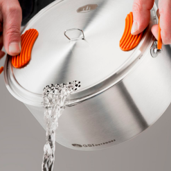 GSI Base Inoxidable Camper Set De Cocina Medio 6 Piezas 2 Ollas 2 / 3 Litros Sartén 22,8 Cm -Cocinas y barbacoas Ventas 578247 3950299