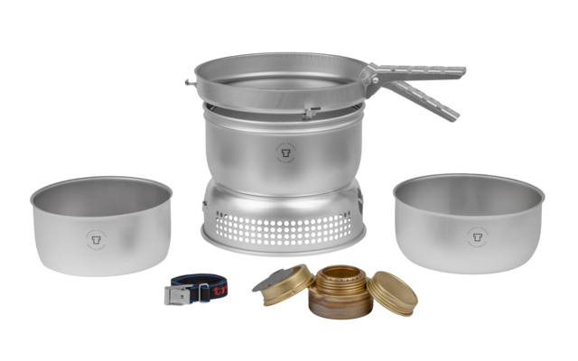 Trangia Trangiakök 25 -1 UL Set De Cocina Para Camping De 3 Piezas Con Quemador Spirit Set 1 5 Trangia Trangiakök 25 -1 UL Set De Cocina Para Camping De 3 Piezas Con Quemador Spirit Set 1 - Imagen 3